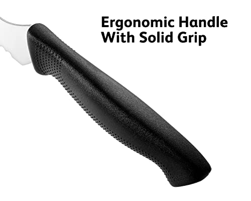 Humbee Chef, Serrated Bread Knife, Cuisine Pro Chef, Bread Knife 10 Inch Offset, Nsf Certified #TOP2