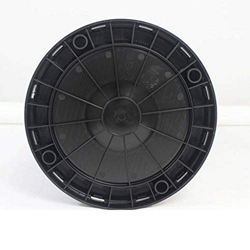 Contenedor de basura de acero inoxidable plateado de alta resistencia 4
