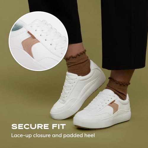 Image of Dr. Scholl's Shoes Women's Time Off Win Sneaker, Retro Sneakers for Women