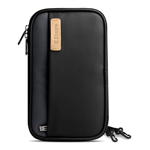 ELMIRA Passport Cover for Men and Women, Passport Holder for Fami...