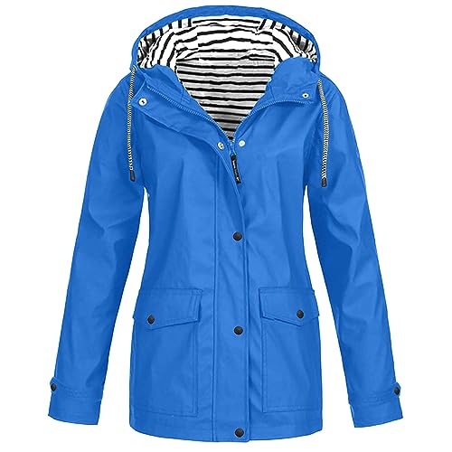 Manteau de pluie imperméable pour femme veste active idéale pour les balades