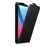 cadorabo Coque pour ZTE Blade V9 en Noir Nuit - Housse Protection en Style Flip avec Fermoire Magnétique - Etui Poche Folio Case Cover cadorabo Coque pour ZTE Blade V9 en Noir Nuit - Housse Protection en Style Flip avec Fermoire Magnétique - Etui Poche Folio Case Cover