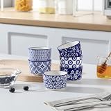 vancasso Małe Ramekins zestaw 6 ceramicznych naczyń do sufletu 113 g