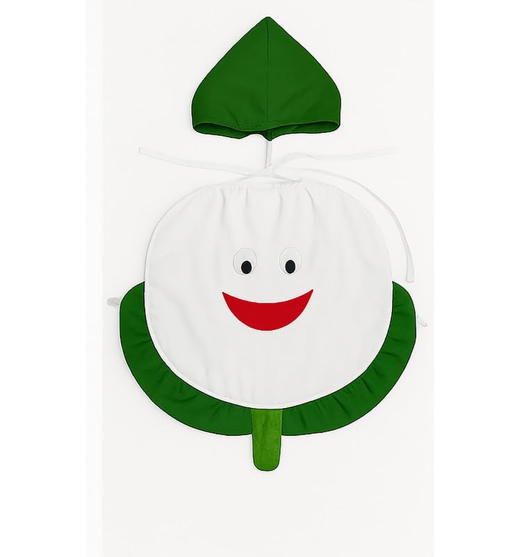 Image of FancyDressWale Fruit & Vegetable Fancy Dress Costume for Kids | Free Size 2-10 Years | School Fancy Dress, Stage Shows, Theme Parties
