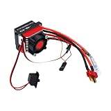 Poenvfpo variateur ESC brushed 320A crête, ventilateur, 1/10 photo 5