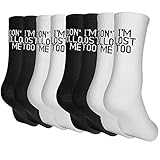 CNNIK Wadensocken für Damen und Herren Cola Hamburg Pommes Frites Käse Wurst Multicolor Fashion Neuheit Lustige Cartoon Baumwollsocken Brief Socken