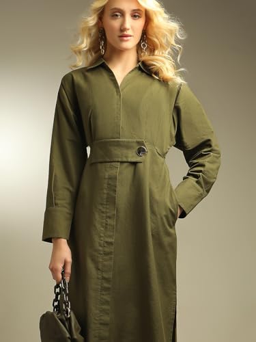 Image of VERO Moda Midi Fit and Flare Dress for Women