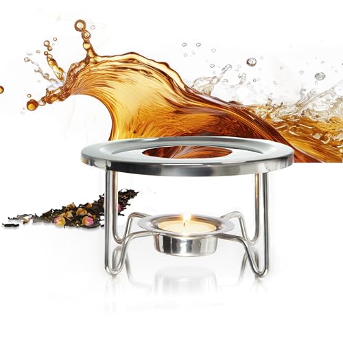 Finum Stainless Steel Tea Warmer, Silver