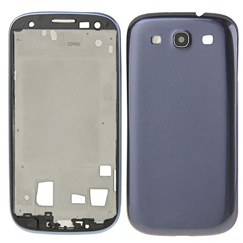 Boîtier de remplacement Samsung Galaxy S3 I747 finition bleu d'origine