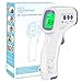 Thermomètre Frontal Adulte, Thermometre Infrarouge pour Enfant, Thermometre sans contact, Écran LCD, Fonction Mémoire, Mode Objet et Corps, Alerte Fièvre, Mesures Rapides et Précises