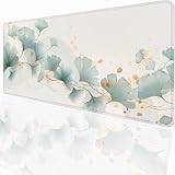 【BASE EN CAOUTCHOUC ANTIDÉRAPANTE STABLE】: La base en caoutchouc naturel antidérapant dense offre une grille extra lourde pour s'assurer que le tapis de souris reste en place en toute sécurité. Mouse Pad aide à empêcher le coulissement du pad indésirable efficacement lors de la dactylographie. Grand tapis de souris pour bureau est disponible pour toute surface plate, dure, de bureau.