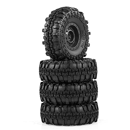 Pneus RC jantes 1.9 pouces 110mm pour voiture tout-terrain Traxxas HSP Redcat Axial Tamiya