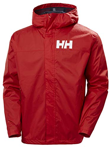 Helly Hansen Men's Active 2 Jacket, 222 Alert Red, Small