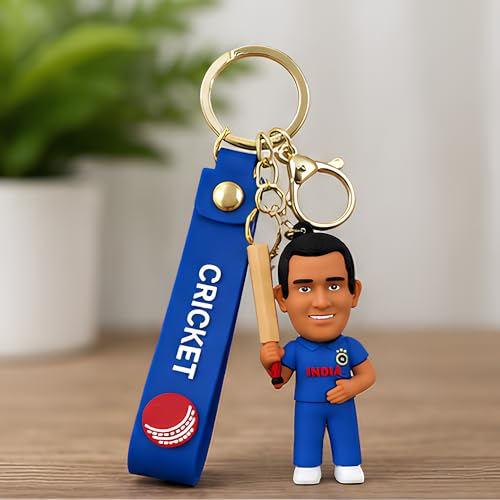 Image of Cute 3D Keychain | Keyring & Quirky Bag Charm | Hard Silicone, Unbreakable | Travel Essential | Kids Friendly | Strap & Bag Hook