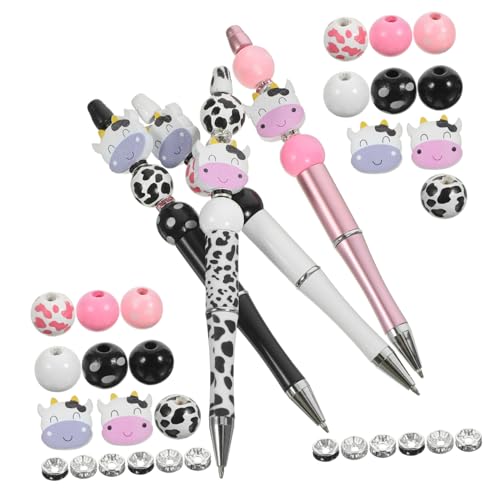 DOITOOL 12Pcs Beaded Ballpoint Pen Creative Writing Pens for Adults Students Ergonomic Design for Comfortable Use Smooth -  08008KOKKNVVG1257470AKR