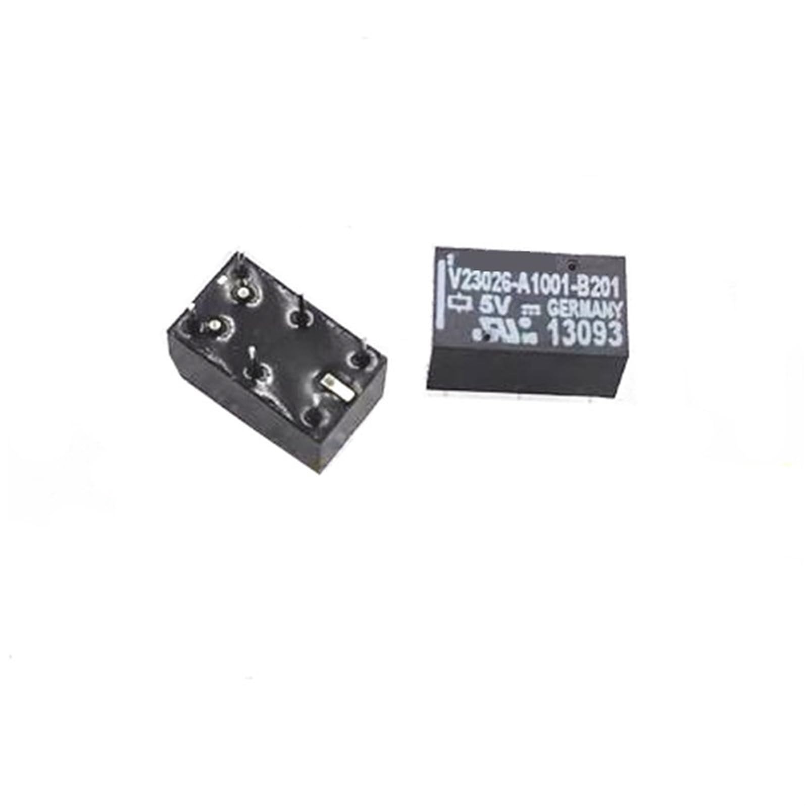 Relais V23026-A1001-B201 à commutation basse consommation 5VDC 6 broches