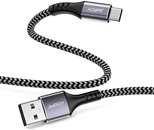 Long USB C Cable 3M USB A to USB C Charger Cable Braided USB Type C Charging Cable lead Compatible for Samsung Galaxy S22 S21 S20 S10 S9 S8 Note 10 9 8, Google Pixel,LG, Sony Xperia XZ, Huawei P10 P9