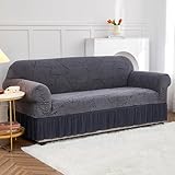 Mide tus muebles: asegura un ajuste perfecto para tu sofá con nuestra gama de fundas para muebles. Disponible en tamaños para silla individual (85-135 cm), sofá doble (140-185 cm), tres plazas (190-230 cm) y extra grande de cuatro plazas (235-300 cm). Consulta la guía de medidas en las imágenes para ver el tamaño preciso antes de comprar.