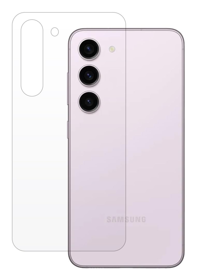 AARERED Compatible for SAMSUNG S23 Thin Slim Fit Matte Transparent Back Skin Rear Screen Guard Protector Sticker Protective Film Wrap Not Glass (B0DHPBTKRH) Amazon Price History, Amazon Price Tracker