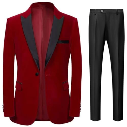 Costume en velours homme deux pièces pour en finir avec les vêtements rigides et inconfortables