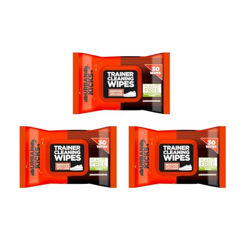 Avilia Set 3 Salviette Pulizia Scarpe 30 Pezzi - Salviette Umidificate Biodegradabili Senza Plastica, Rimuovono Sporco, Polvere e Graffi - Salviette Scarpe Ideali per Tutte le Scarpe