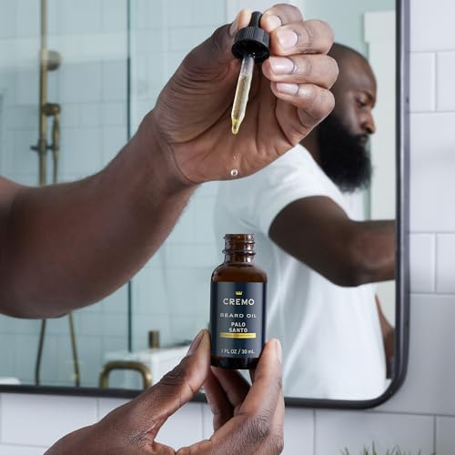 Cremo-Beard-Oil-Palo-Santo-Reserve-Collection-1-fl-oz-Restore-Natural-Moisture-and-Soften-Your-Beard-To-Help-Relieve-Beard-Itch Cremo Beard Oil Palo Santo Reserve Collection 1 fl oz Restore Natural Moisture and Soften Your Beard To Help Relieve Beard Itch