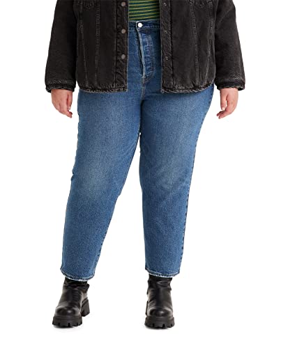 Levi's Women's Premium Plus-Size Ribcage Straight Ankle Jean