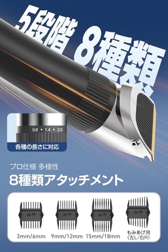 happilaff 電動バリカン T666 の商品画像 1