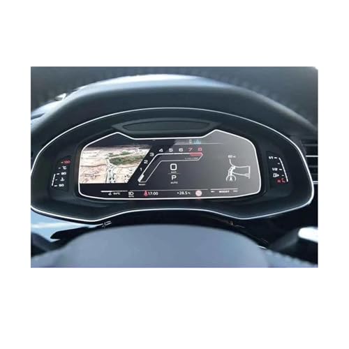Autocollant en verre trempé protège écran tableau bord Audi Q7 Q8 2020 2021