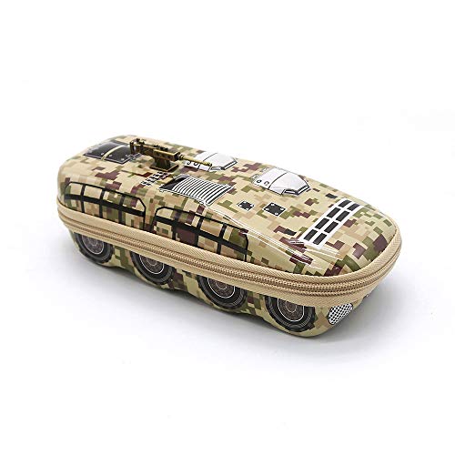 GEMSeven Caja De Lápices Para Vehículos Blindados Con Cerradura Con Contraseña Caja Para Lápices Papelería Para Estudiantes