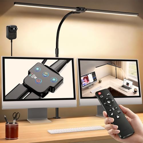 Led Desk Lamp for Home Office, 1800LM Eye Caring Architect lamp w...