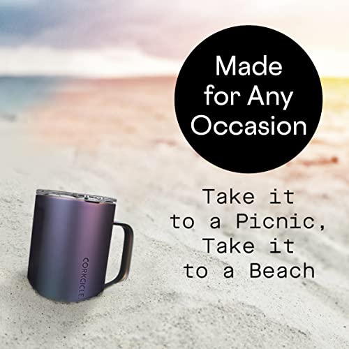 Corkcicle Coffee Mug, Insulated Travel Coffee Cup With Lid, Stainless Steel, Spill Proof For Coffee, Tea, And Hot Cocoa, Dragonfly, 16 Oz #TOP5