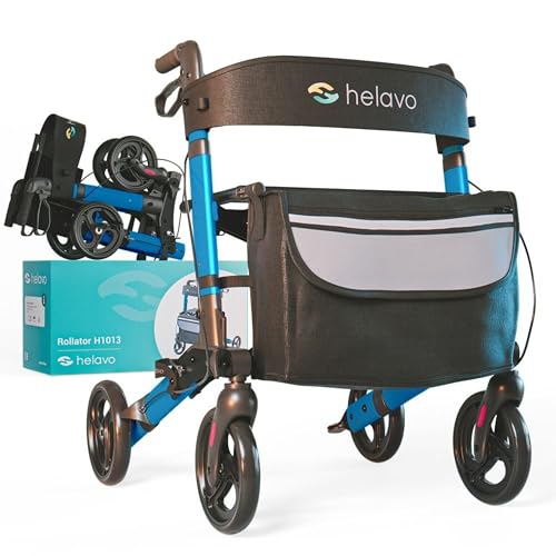 Helavo andador para ancianos - Caminadores de aluminio plegables para mayores