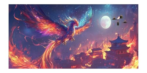 Canevas Diamant Phoenix 5D de qualité supérieure avec strass cristal - 2