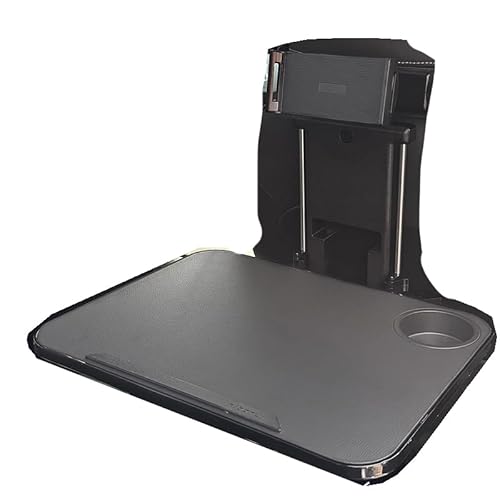 Car Back Seat Tray Table, Multi-Functional Adjustable Travel Tray with
