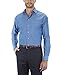 Unlisted by Kenneth Cole mens Regular Fit Solid Dress Shirt, Hazy Blue, 16 -16.5 Neck 36 -37 Sleeve Large US