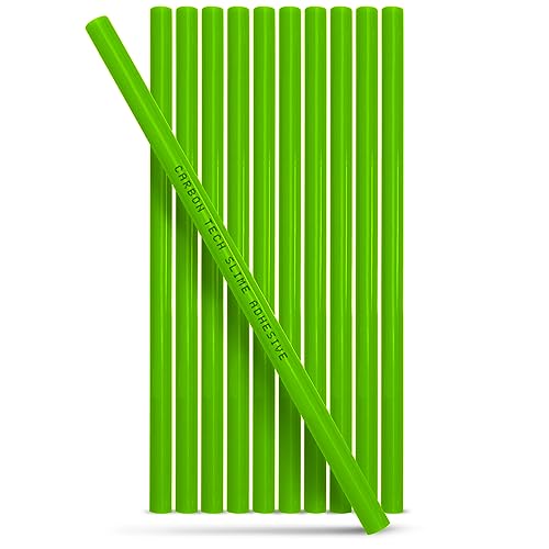 Image of Tabweld Black Plague Slime Green PDR Glue Stick Pack - Paintless Dent Repair Glue Pack (Green)