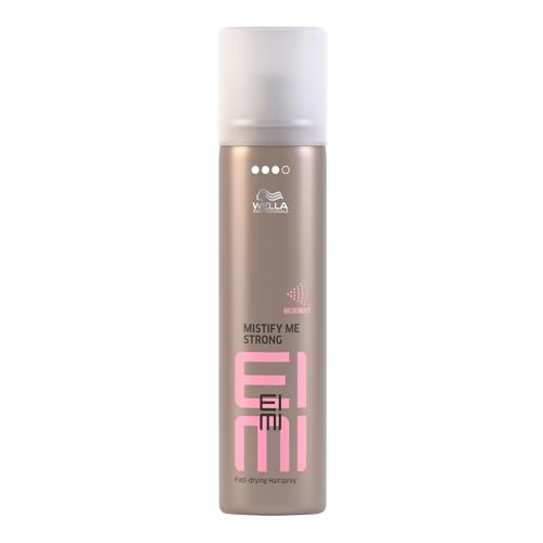 Wella EIMI Mistify Me Strong – schnelltrocknendes Haarspray – leichtes