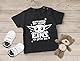 MoonWorks® Baby T-Shirt Yoda Parodie erster oder zweiter Geburtstag lustiger Spruch Geburtstagsshirt Kurzarm 1 ich jetzt Bin schwarz 80/86 (10-15 Monate)