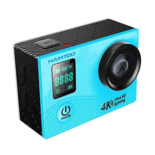 Preisvergleich Produktbild Kamera Wasserdichte JUSTSELL Wasserdichte Digitale Actionkamera Ultra Full Hd 30M Wasserdichte Sport Action Camera Selfie / Einzelschuss170 ° 6 BO Hd Ultra Weitwinkel-Fischaugen-Objektiv