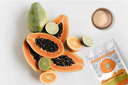 Ancient Roots Papaya Fruit Powder - All-Natural Food Coloring, Filled With Antioxidants, Organic Fruit, 25 Servings (3.5 Ounces) #TOP4