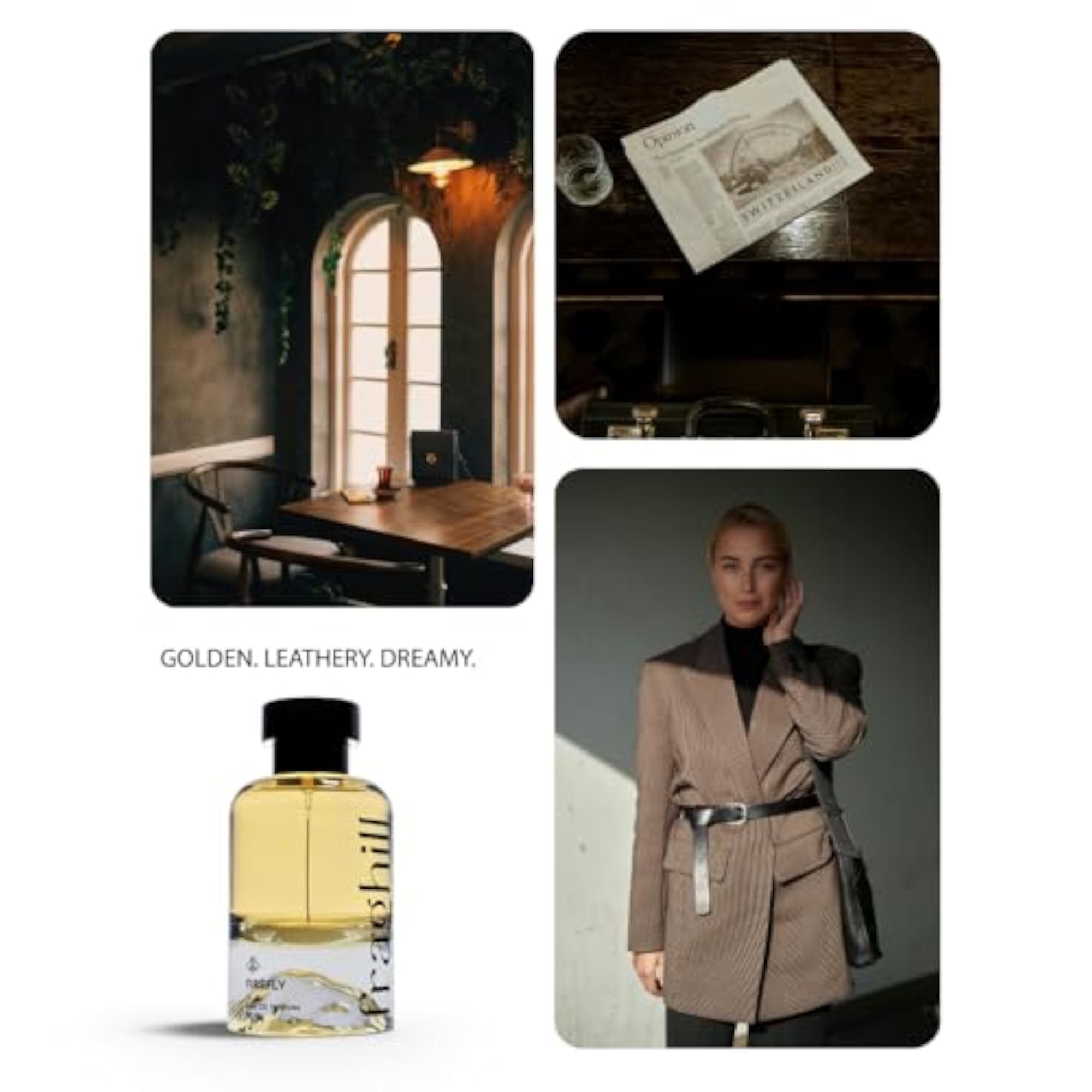 Firefly Leather Fruity Fragrance Perfume, Eau de Parfum 30ml