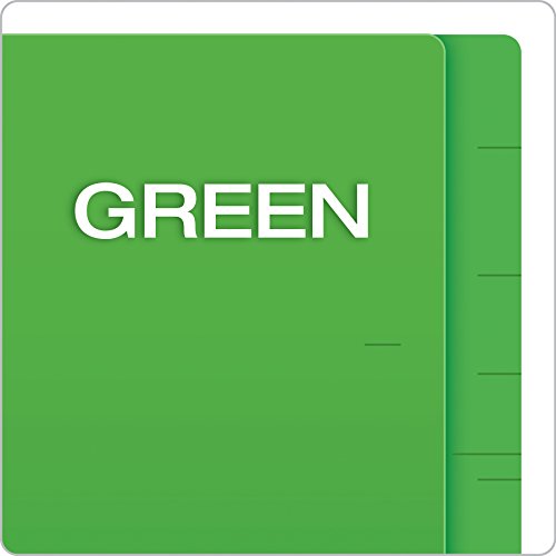 Pendaflex-Color-End-Tab-Fastener-Folders-Letter-Size-Green-Straight-Cut-50BX-H10U13GR