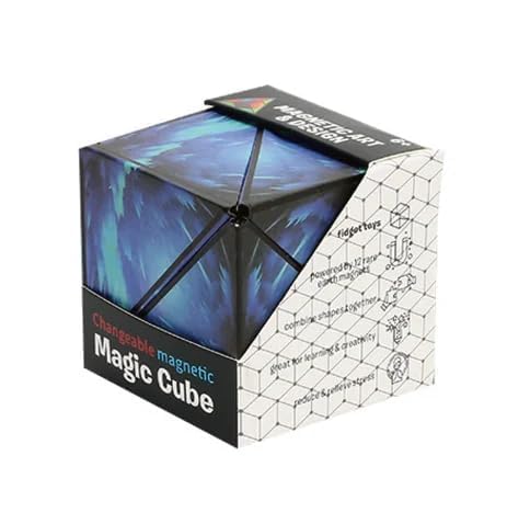 Game Phactory Magnetic Magic Cube Puzzle Box Infinity Cubes Fidget Cube 36 Rare Earth Strong Magnets Transforms Into Over 70 Shapes Magic Cube 3D Magnetic Fidget Cube Puzzle for Kids (Multicolour) (B0DF85MH8H) Amazon Price History, Amazon Price Tracker