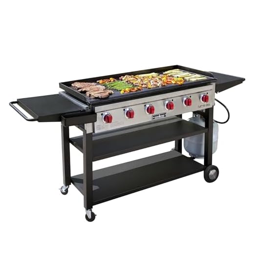 Camp Chef Flat Top Grill 900 Outdoor Griddle FTG900 Black