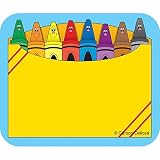 CARSON DELLOSA CD-9412 etykietki z imieniem CRAYON BOX-40 szt. samoprzylepne