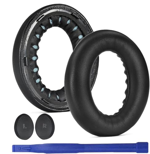 Adhiper QC �E���g���A�b�v�O���[�h�����p�C���[�p�b�h�ABose QuietComfort Ultra�w�b�h�t�H���p�C���[�N�b�V�����A���݂̂���\�t�g�v���e�C�����U�[�C���[�p�b�h(�u���b�N)