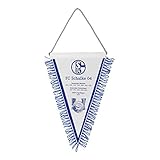 schalke banner in dortmund Farben: königsblau-weiß FC Schalke 04 Wimpel - Titel - klein, Banner 30 x 18 cm, Schmuckwimpel S04 - Plus Lesezeichen I Love Gelsenkirchen