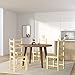 Tommychairs - Set 4 sillas Rustica para Cocina y Comedor, Estructura en...