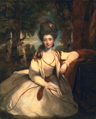 Cuadro Molesworth de Reynolds: pintura al óleo decorativa clásica para el hogar en 60x90cm
